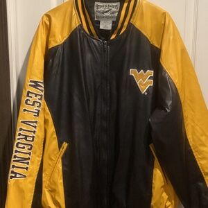 Vintage West Virginia University Mountaineers (WVU) Varsity Jacket - Size XXL